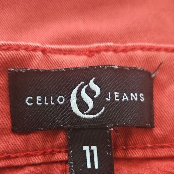 Women's Red High-Waist Pants - Picture 2 of 16